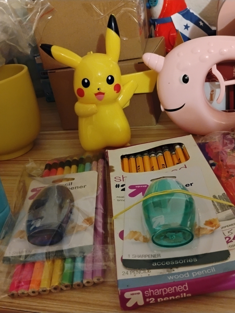 Pikachu Yellow Kids Figure Toy - Unbranded